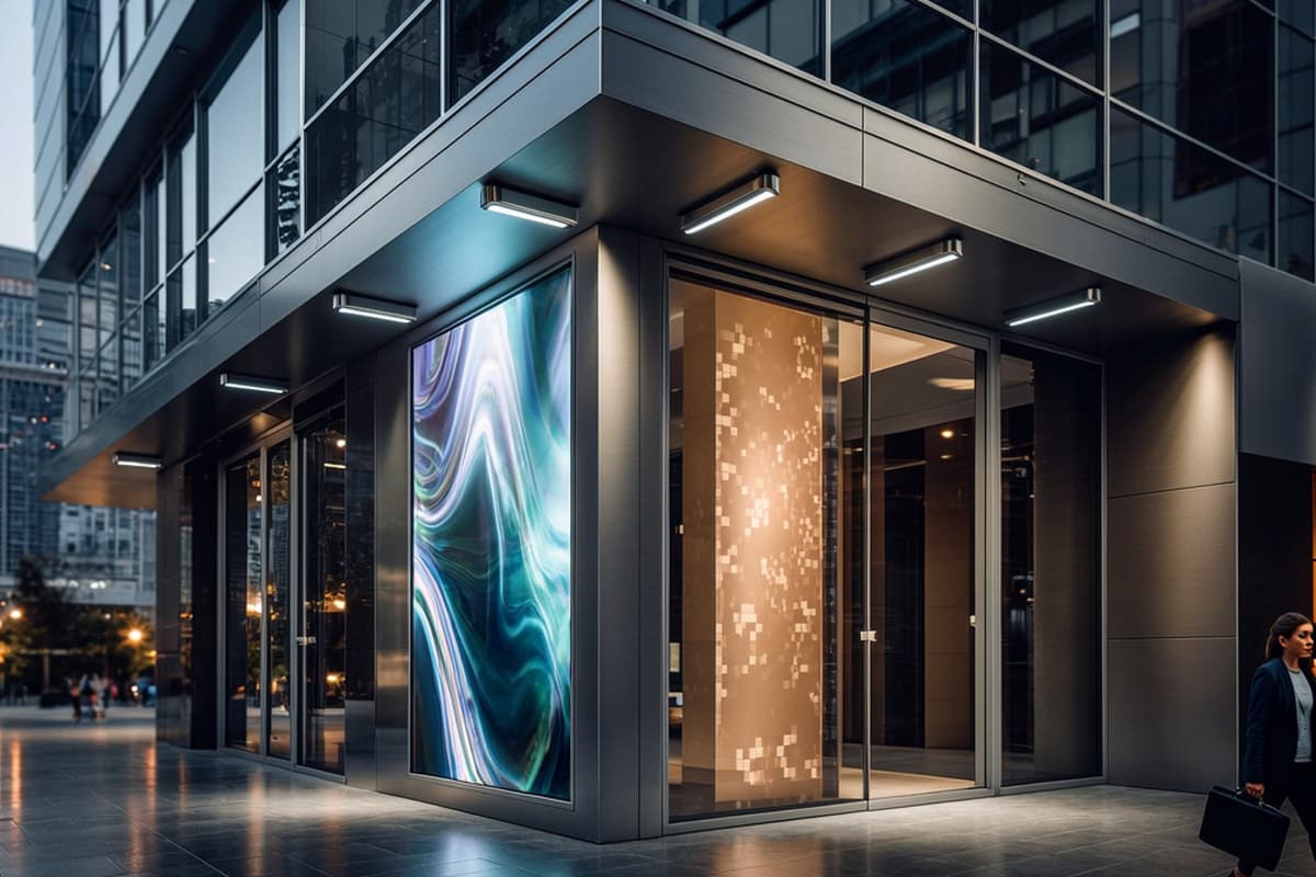 Креативни фасади и интериор с led панели и прожектори